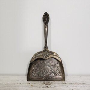 GSA Silver Plated Dustpan Crumb Pan  Godinger Silver Art  Silent Butler
